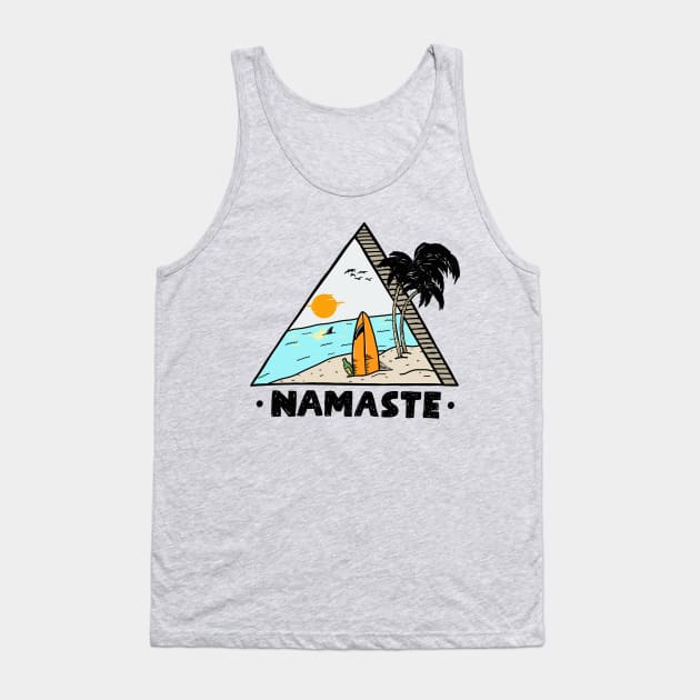 Namaste Tank Top by FanArts